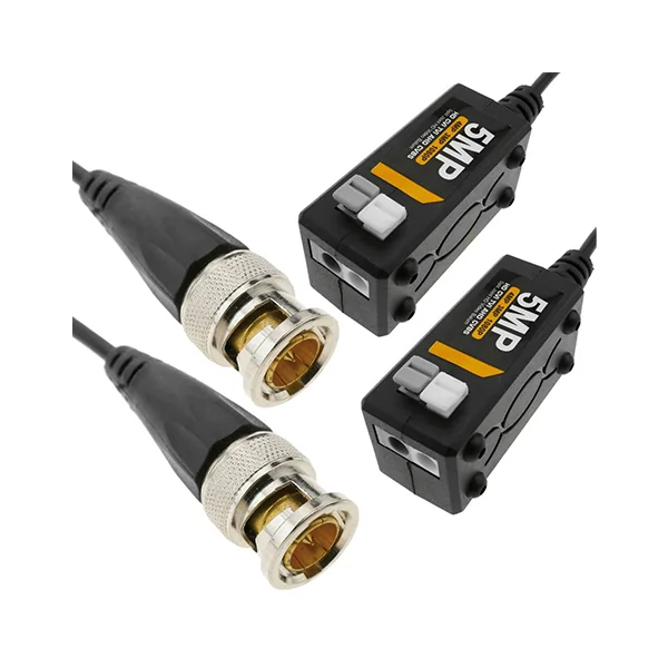 BAL-5MP-PU 2 Tail BNC 5MP Video Balun