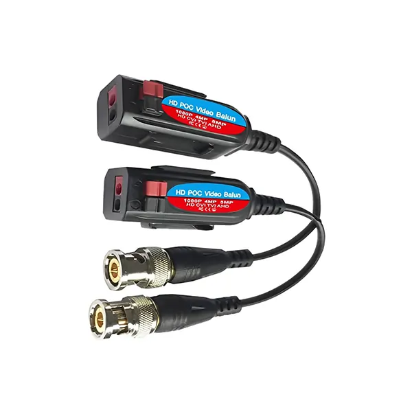 BAL-8MP-POC Video Balun 4K POC With Push Fit Connection